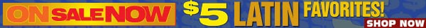 $5 Everyday Latin Music Sale