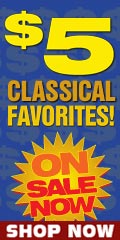 $5 Everday Classical Music Sale