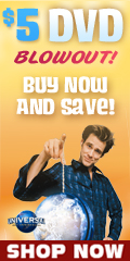 $5 DVDs Blowout Sale by Universal Studios