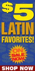 $5 LATIN MUSIC SALE