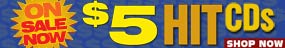 $5 Everyday Music Sale