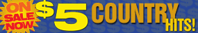 $5 Country Music Sale