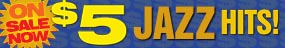 $5 Jazz Music Sale