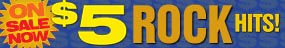 $5 Rock Music Sale