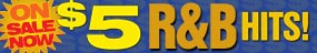 $5 R&B Music Sale