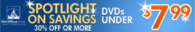 DVDs Under 7.99 Sale