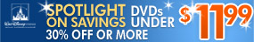 DVDs Under 11.99 Sale